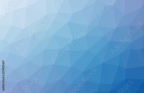 multicolor dark blue geometric rumpled triangular low poly style gradient illustration graphic background. Vector polygonal design for your business. - Vector