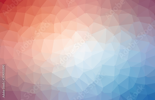 Multicolor vector abstract textured polygonal background. Blurry triangle design. Pattern can be used for background.