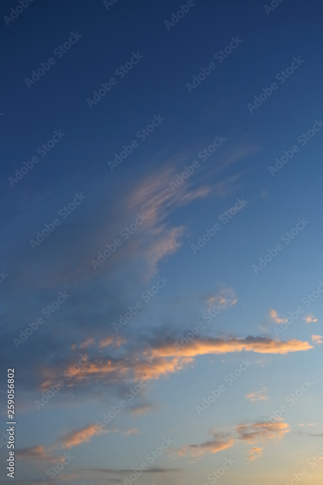 cloudy on twilight dusk sky background cloudy on twilight dusk sky background