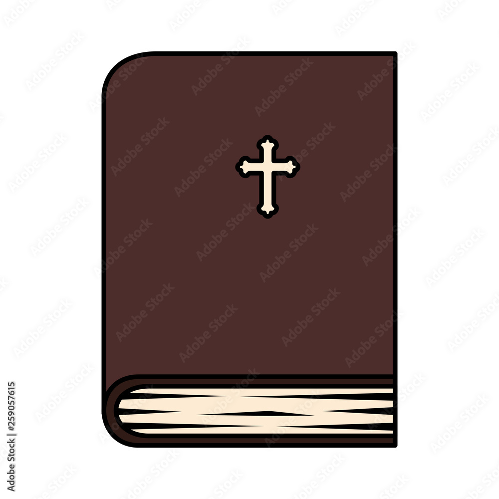 Fototapeta premium holy bible book icon