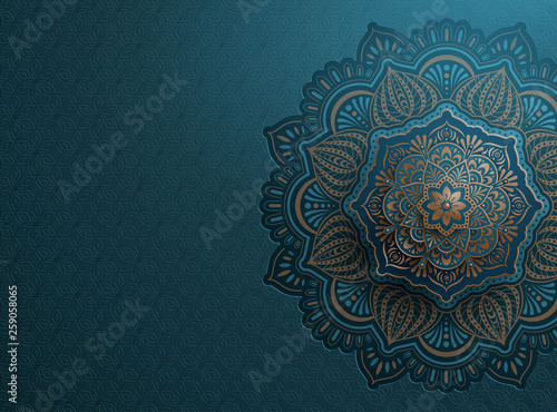 Arabesque motif design