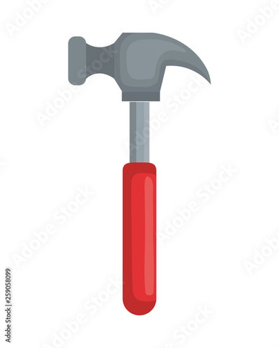 hammer tool isolated icon