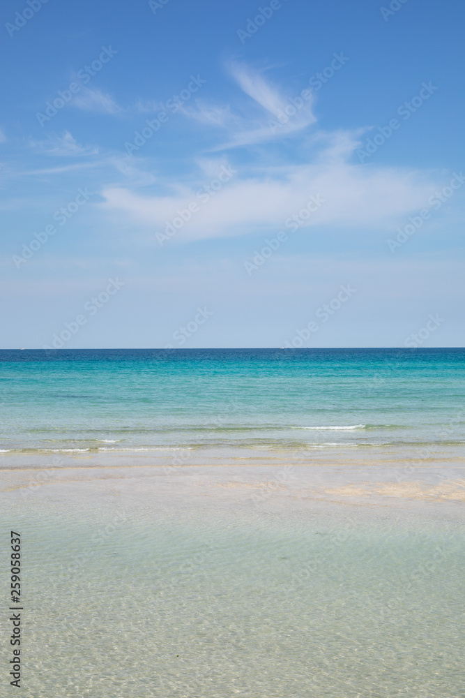 beach and sea