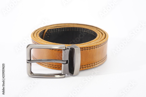 leather belt fashion accessory