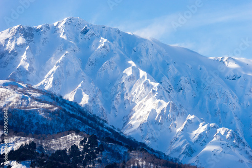 Wallpaper Mural 白馬雪峰望遠図 Torontodigital.ca