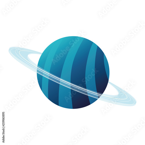 planet of the solar system isolated icon