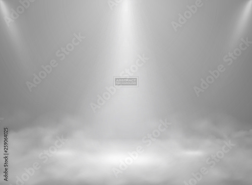 Abstract modern white color studio mockup background. illustration vector eps10