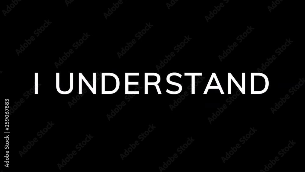 From the Glitch effect arises common expression I UNDERSTAND. Then the TV turns off. Alpha channel Premultiplied - Matted with color black