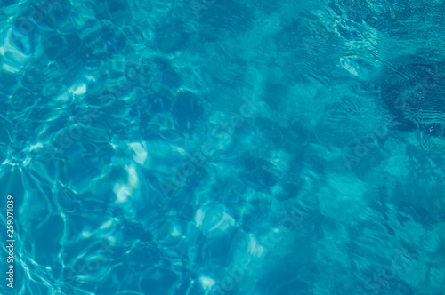 Summer concept background, Blue Wave texture background 