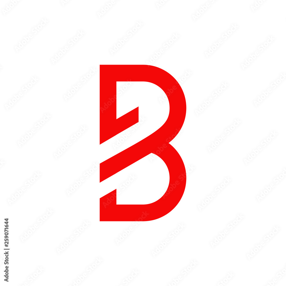 B letter logo design vector template B letter logo design vector template