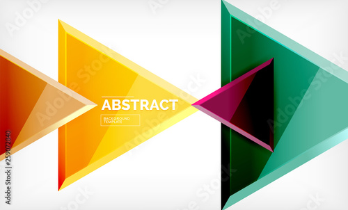 Free Download Tech futuristic geometric 3d shapes, minimal abstract background - GFXLoad