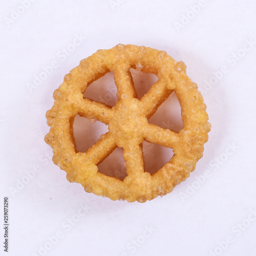 Kokis, Sri Lankan Traditional Sweet Isolated