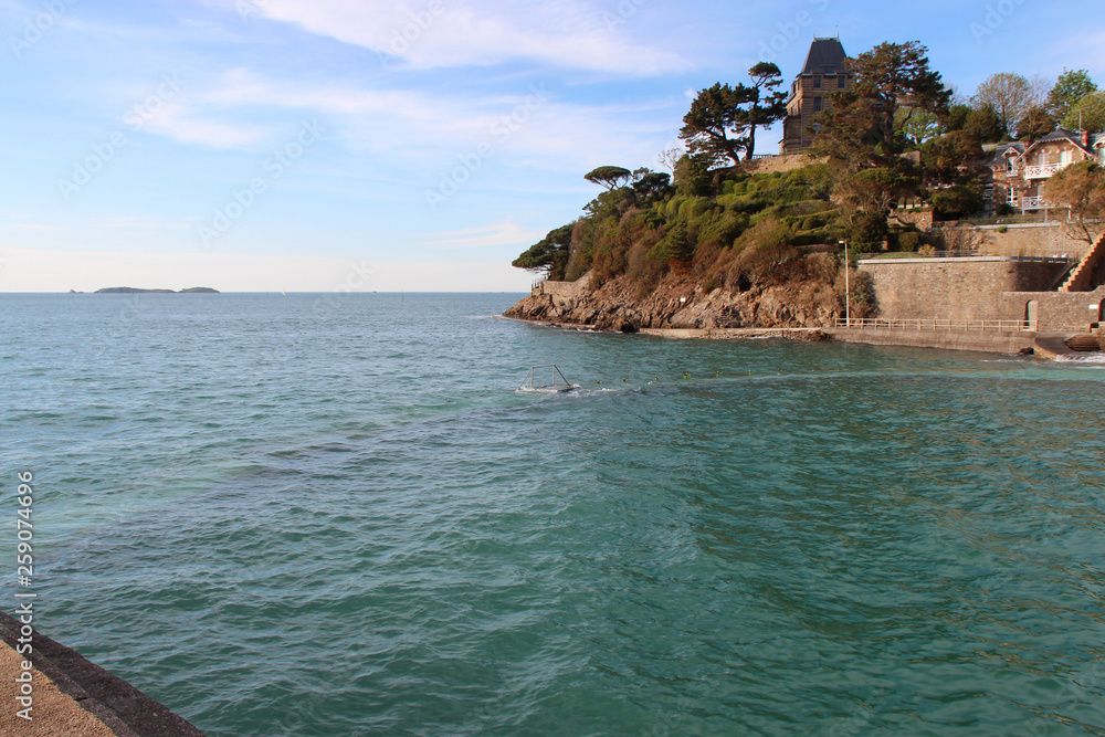 Fototapeta premium Atlantic littoral (Dinard - France)