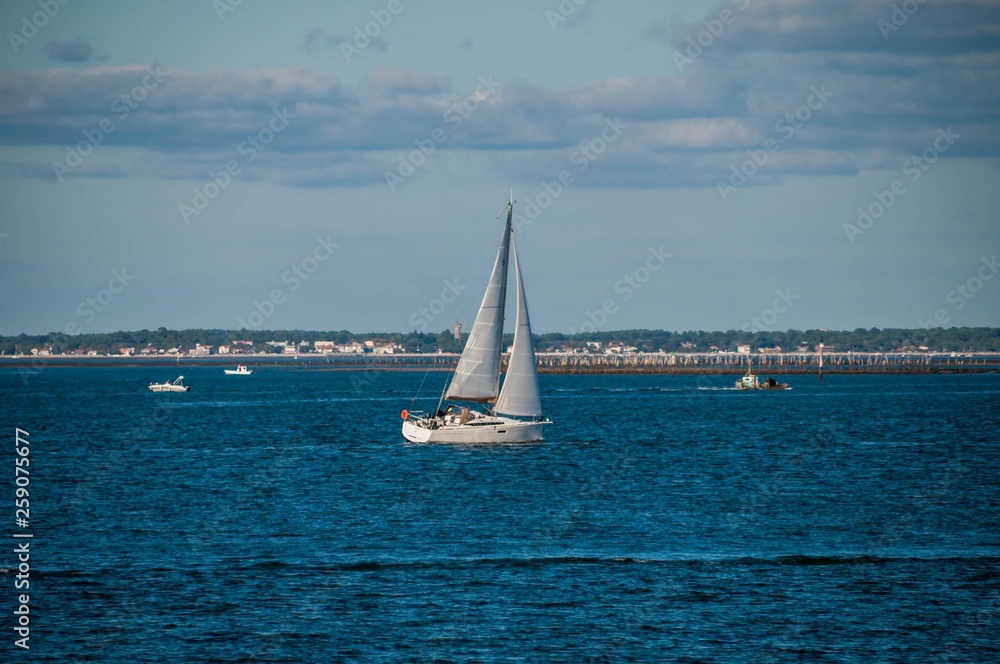 Obraz premium Arcachon, Gironde, Nouvelle-Aquitaine, France.