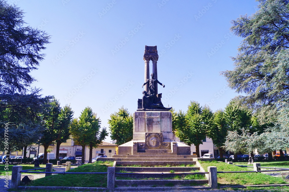 Monument to the fallen of the First World War, Borgo San Lorenzo, Tuscany, Italy