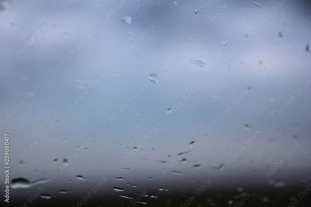 raindrops on the glass raindrops on the glass