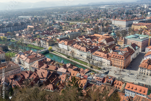 Ljubljana capital city of Slovenia