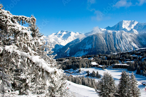 Courchevel 1850 3 Valleys ski area French Alps France photo