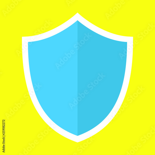 Free Download Shield flat icon illustration - GFXLoad