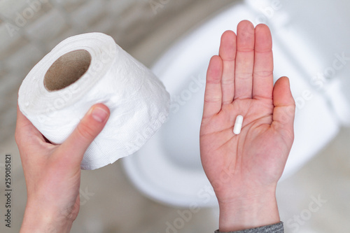 Photography Diarrhea concept