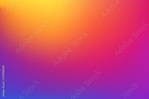 horizontal wide red pink blue blurred background