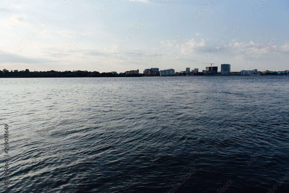 The city on the other side of the river The city on the other side of the river