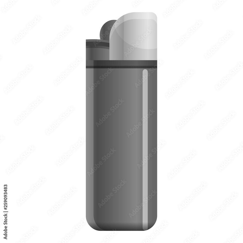 Modern cigarette lighter icon. Cartoon of modern cigarette lighter vector icon for web design isolated on white background Modern cigarette lighter icon. Cartoon of modern cigarette lighter vector icon for web design isolated on white background