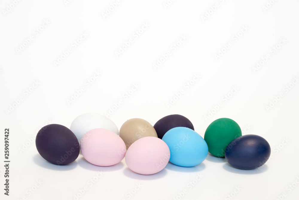 Easter Eggs of Different Colors (2019) Background Easter Eggs of Different Colors (2019) Background