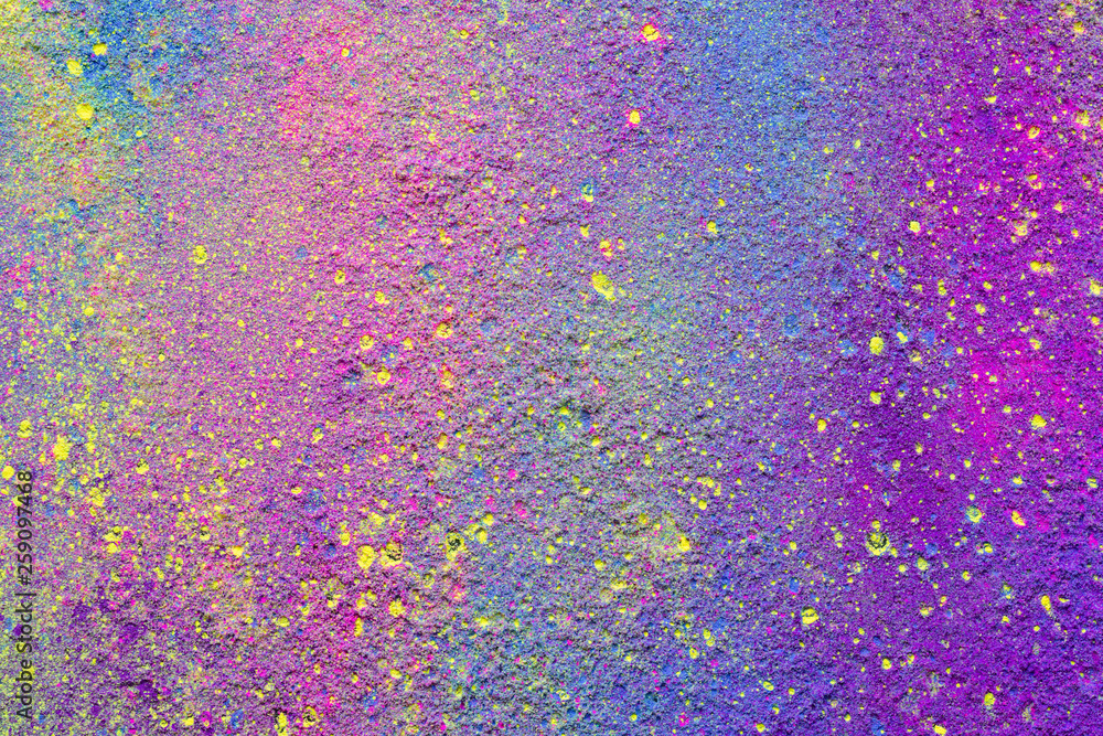 Colorful background of holi powder Colorful background of holi powder