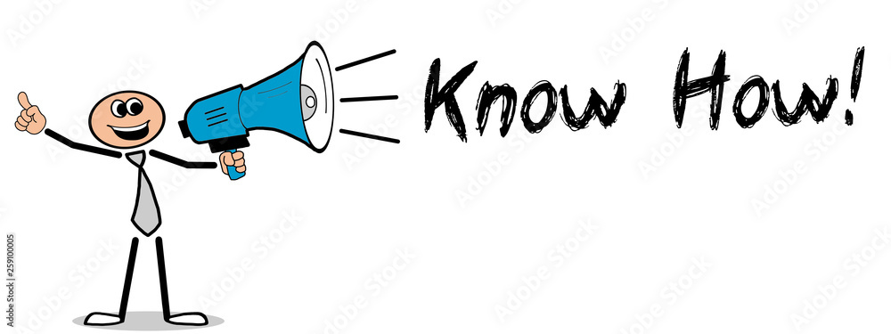 Know How!  - obrazy, fototapety, plakaty 