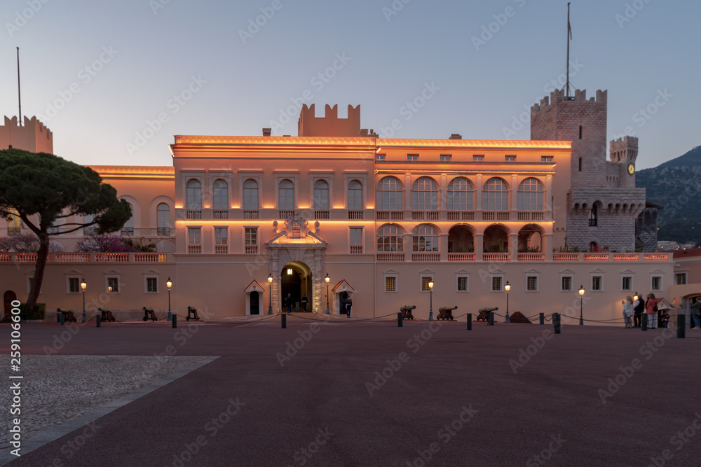 Fototapeta premium Prince's Palace of Monaco