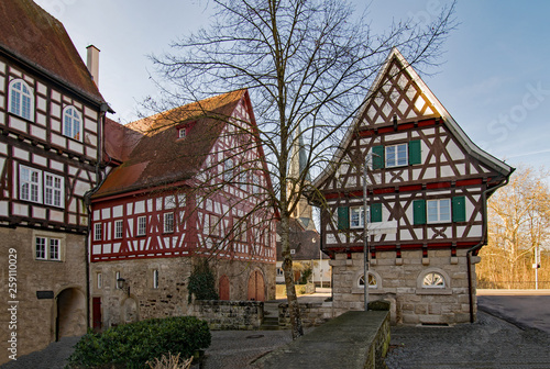 Nebengebäude am Alten Schloss in Gaildorf im Landkreis Schwäbisch Hall in Baden-Württemberg, Deutschland  photo