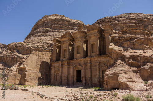 Ad Deir, The Monastery Temple of Petra, Jordan0