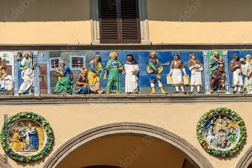 Ospedale del Ceppo - Ancient hospital in Pistoia Tuscany Italy