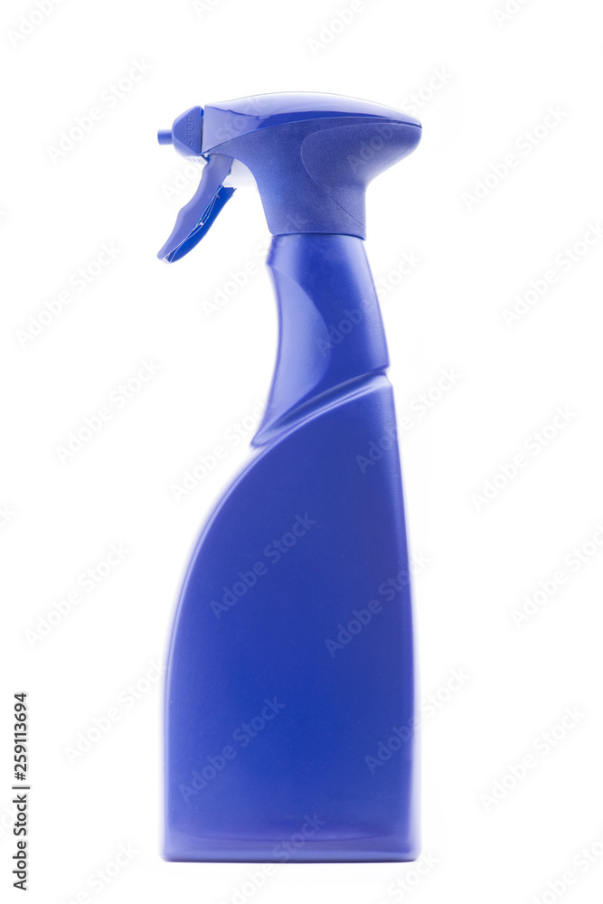 vaporisateur de couleur bleu