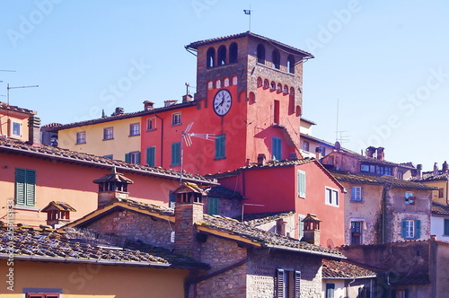 Clock Gate, Loro Ciuffenna, Tuscany, Italy photo