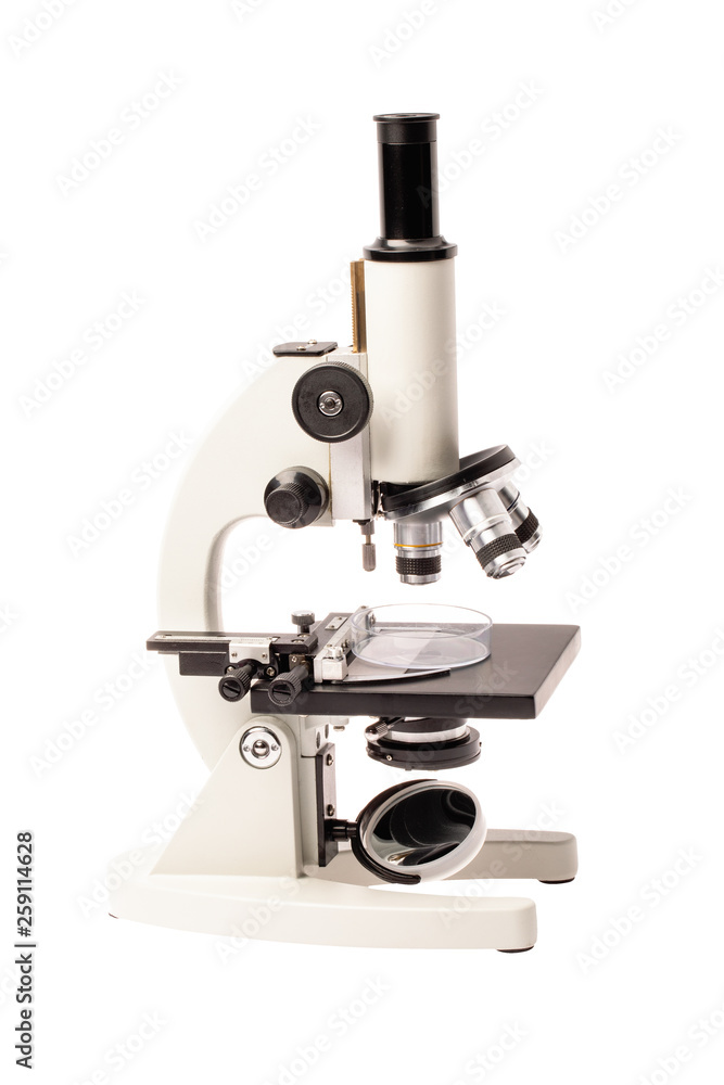 Close up shot of microscope.. Close up shot of microscope..