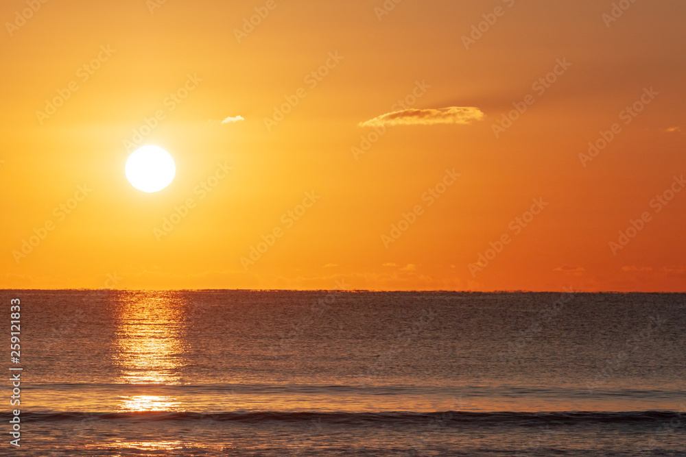 Sunrise at Larnaka, Cyprus