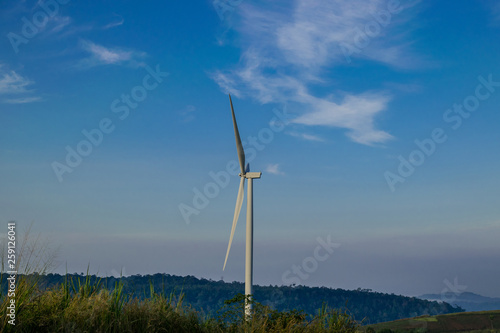Wind turbines, renewable energy production