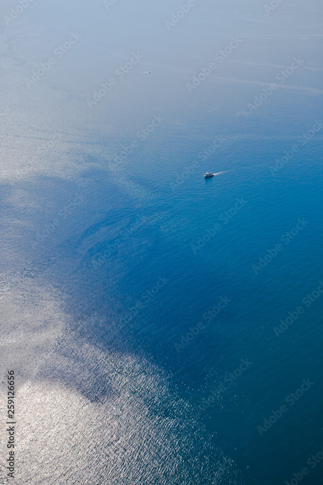 Bright blue brilliant sea from a great height (aerial photo from a paraglider), summer holidays in the Caucasus in Abkhazia. Bright blue brilliant sea from a great height (aerial photo from a paraglider), summer holidays in the Caucasus in Abkhazia.
