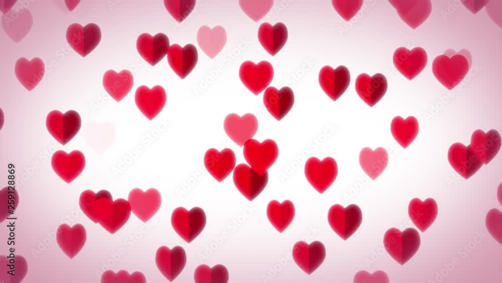 Hearts Flying Background For Valentine's Day/ 4k animation of an elegant design abstract background with heart shapes and patterns rising, flying and fading Hearts Flying Background For Valentine's Day/ 4k animation of an elegant design abstract background with heart shapes and patterns rising, flying and fading