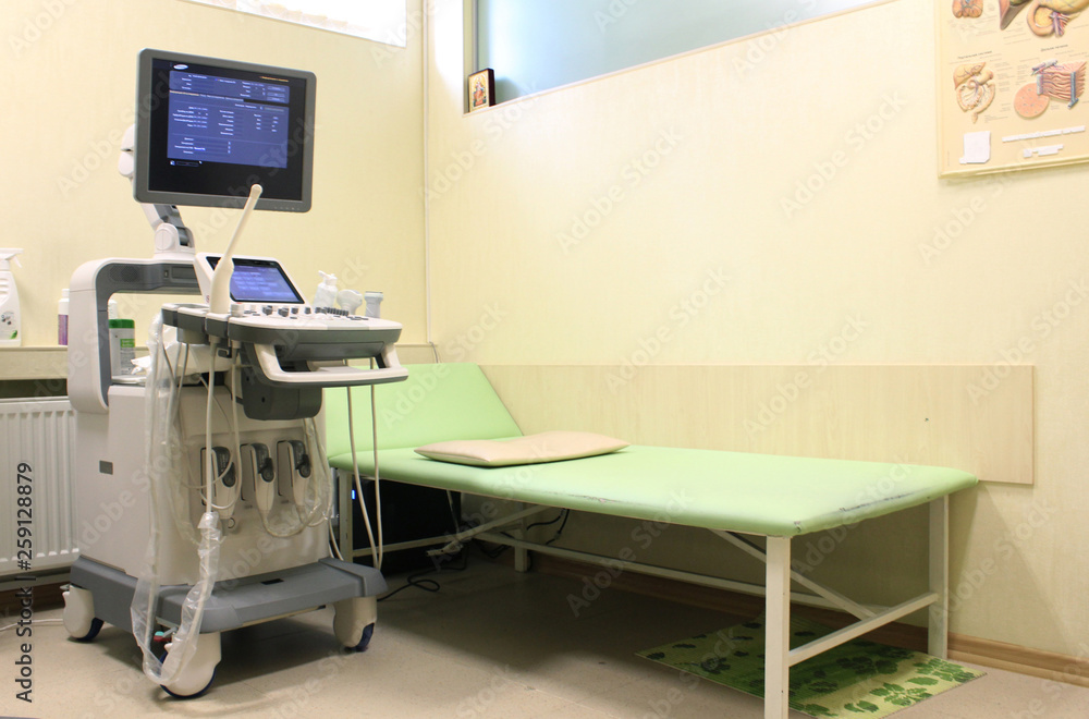 ultrasound machine clinic cabinet