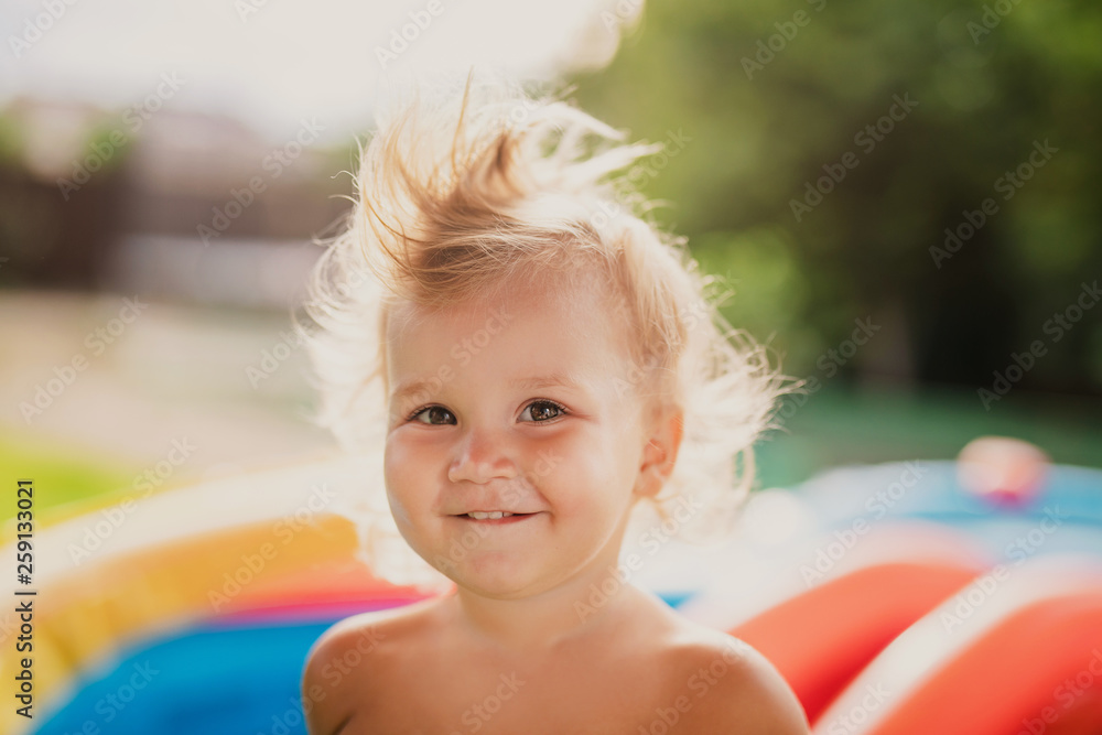Cute baby girl sales 1 year old