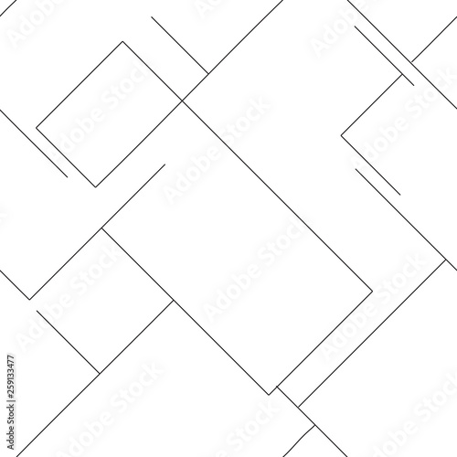 Geometric minimalist pattern