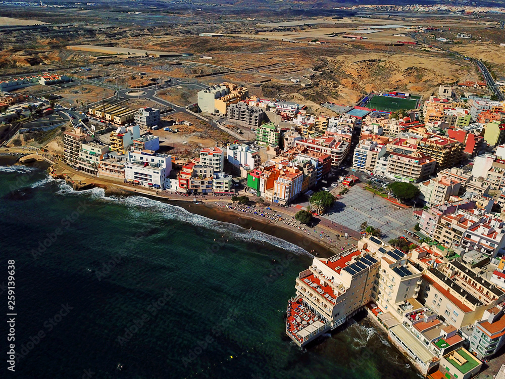 Naklejka premium Tenerife from above