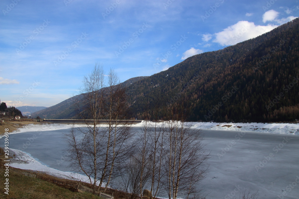 Winterlandschaft- See