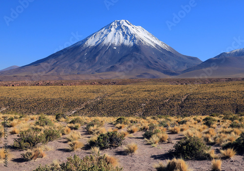 Beautiful volcano in Atacama Chile