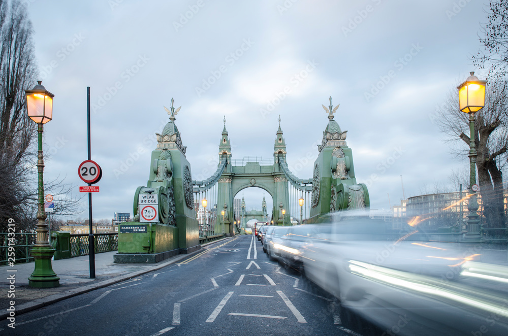 Hammersmith Bridge, London