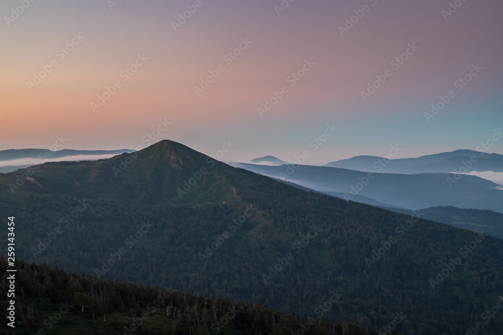 Early summer of Akita Prefecture Hachimantai Early summer of Akita Prefecture Hachimantai