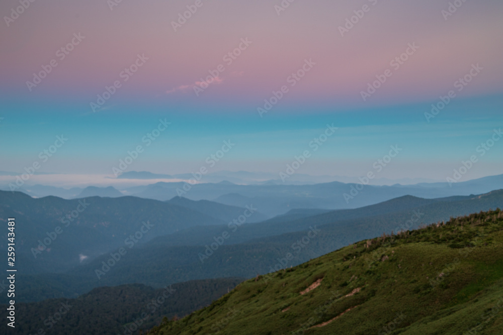 Summer of Akita Prefecture Hachimantai Summer of Akita Prefecture Hachimantai